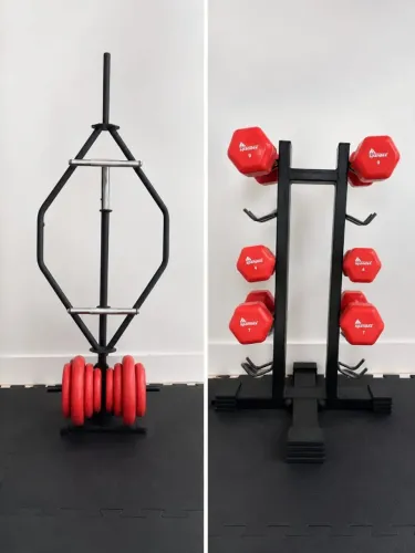 KIT COMPLETO DE MUSCULAÇÃO - SPANDEX