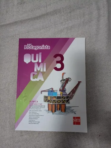 Livro Química 3 ser protagonista