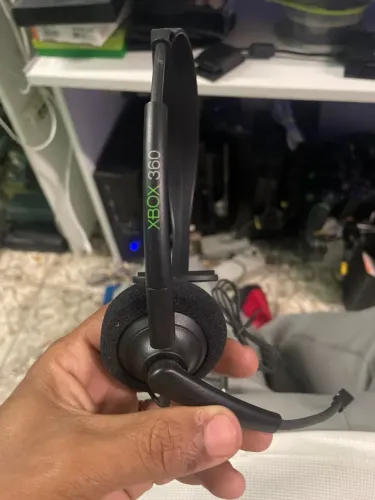 Headset para Xbox 360 original funciona perfeitamente