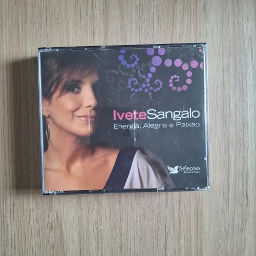 Ivete sangalo - box 4 cd's energia alegria e paixão 