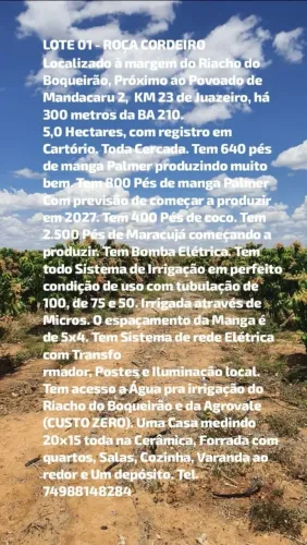 PROPRIEDADES RURAIS
