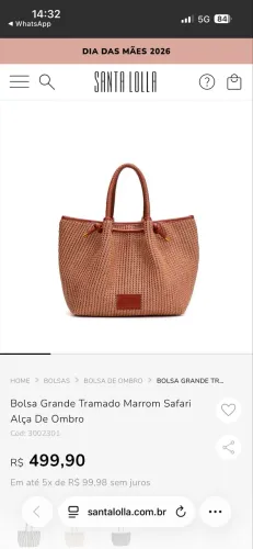 Bolsa Santa Lolla