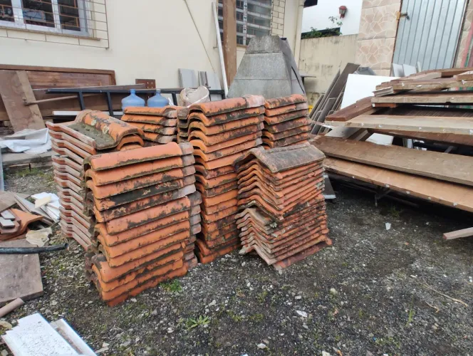 Telhas de barro