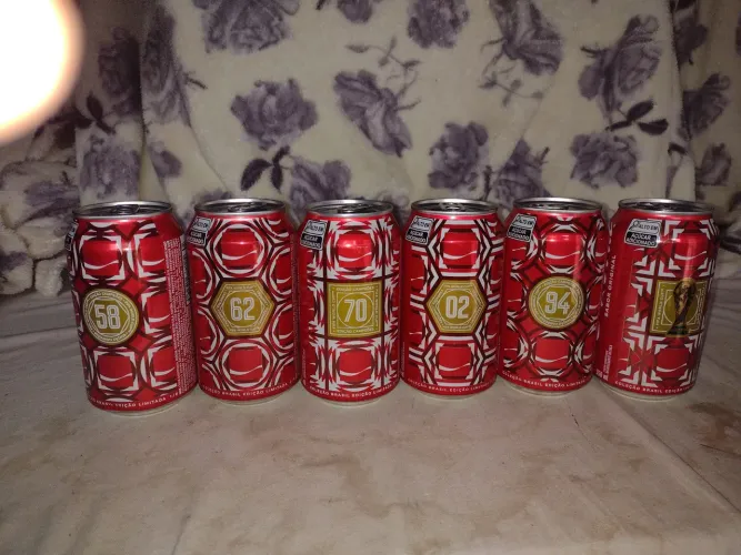 Coleção da coca cola copa do mundo 