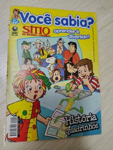 Gibis VOCÊ SABIA? da Turma do Pica-pau Amarelo, venda avulsa