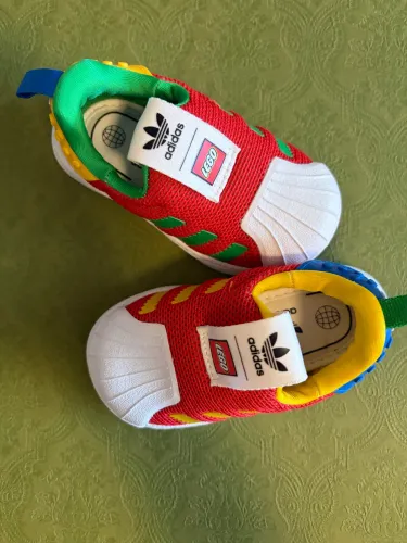 tênis adidas x lego kids vermelho 19