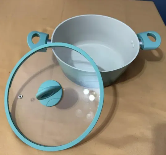 Caçarola Casambiente 24cm Indução Antiaderente Cerâmica