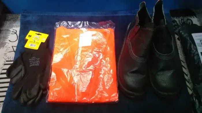 Kit Entregador Mercado Livre Completo Novo (Colete + Luva + Bota)