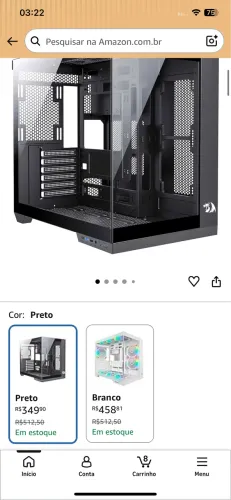 GABINETE REDRAGON, NOVO!