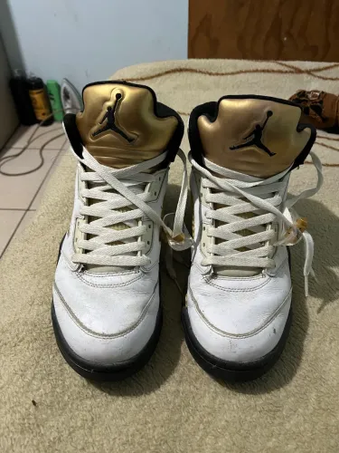 TÊNIS AIR JORDAN 5 RETRÔ OLYMPIC