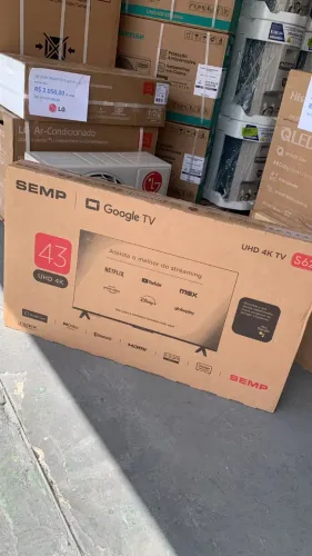 Smart TV Semp UHD 4K 43 Polegadas