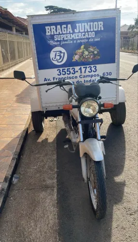 TRICICLO BAÚ HONDA CG 150 TITAN ADAPTADO LEGALIZADO