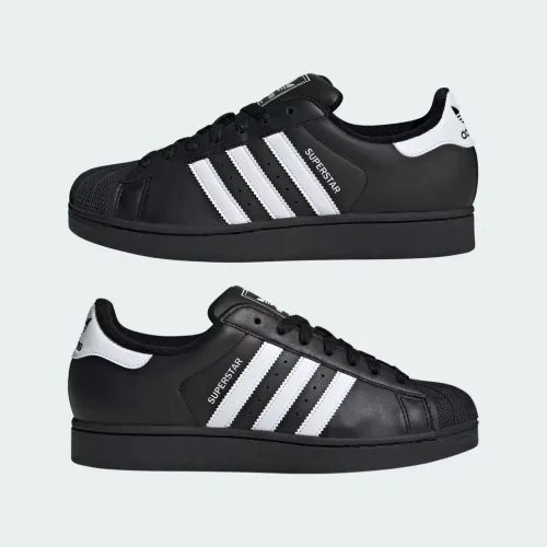 Tênis Adidas Superstar Preto | Estado de Novo | Poucos Usos | Tamanho 37