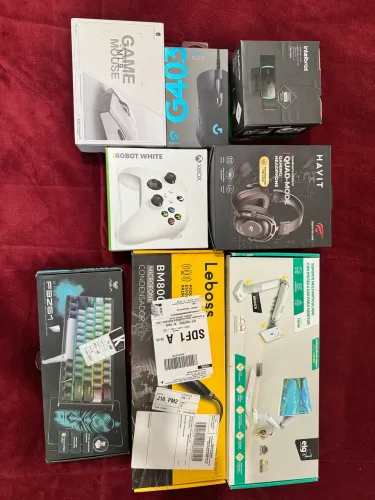 KIT GAMER COMPLETO / PEÇAS SEPARADAS