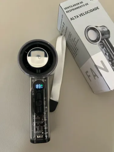 Ventilador com refrigeração portátil