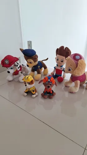 Patrulha canina kit 6 personagens