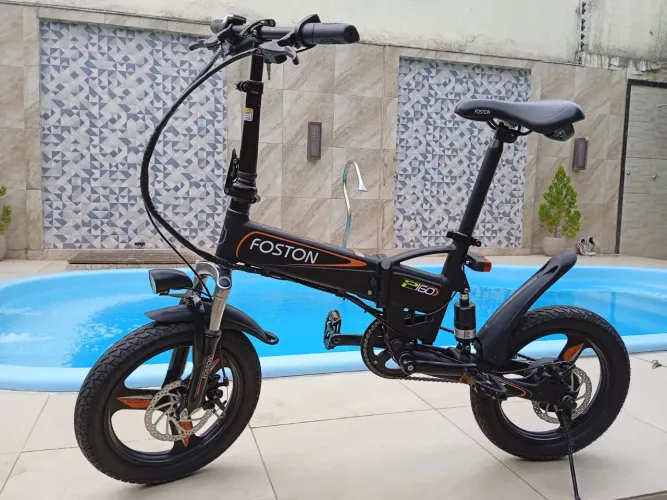 Bike elétrica dobrável Foston P160