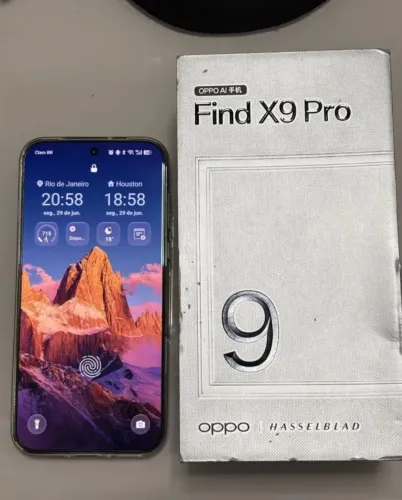 OPPO FIND X9 PRO (o melhor em câmera e bateria) VERSÃO CN 512GB 16 DE RAM