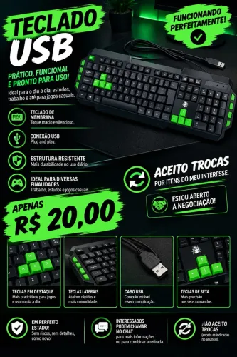 Teclado Gamer