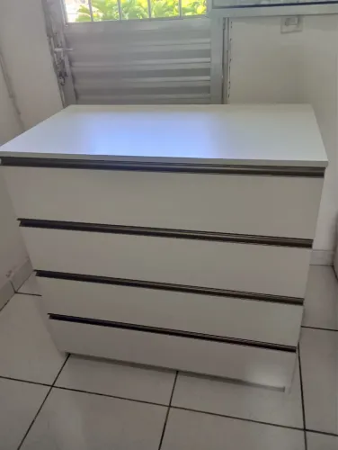 Cômoda MDF branca