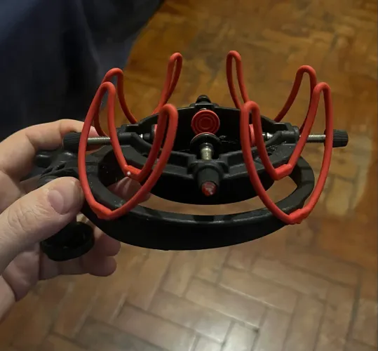 Rycote shock mount InVision USM suporte aranha microfone