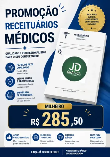 Receituário, Blocos, Talões  e comandas