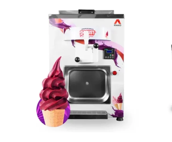 Máquina de Sorvete Açaí frozen Degust Soft Rimaq CMS72 1 Cuba 1 Bico 