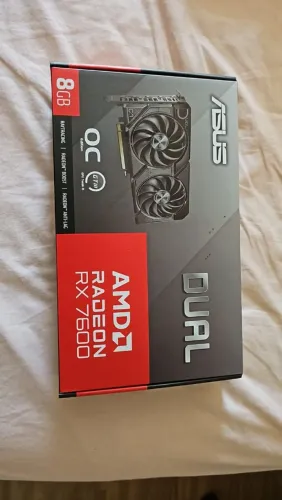Placa de Vídeo Radeon RX 7600 8gb