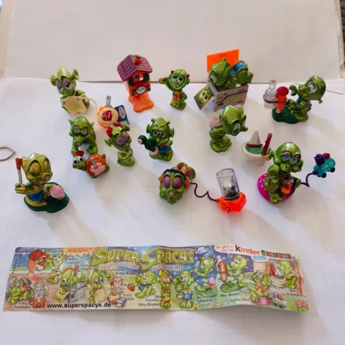 Kinder ovo Coleção Super Spacys