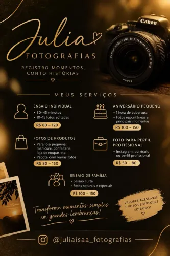 Disponibilidade para seu evento registrado através de fotos.