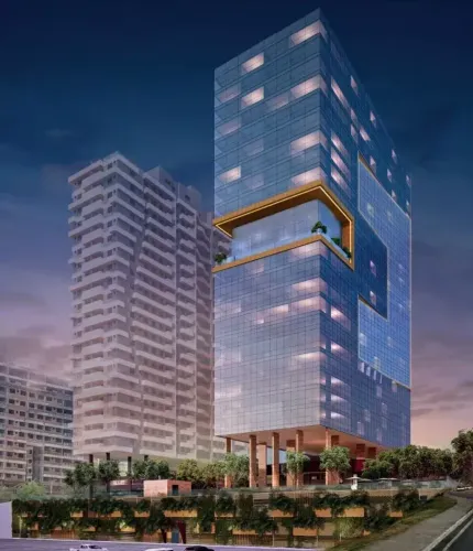 Parque Contemporâneo - centro de negócios com vista do mar!
