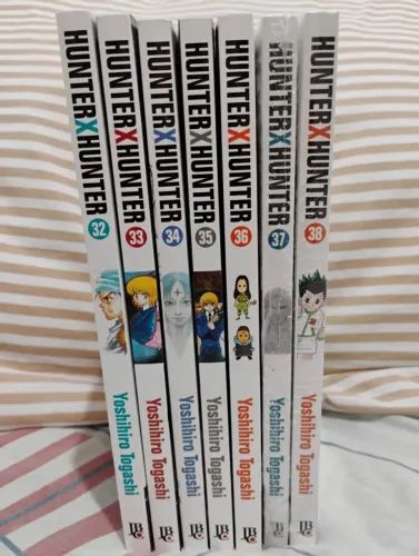 Mangá Hunter x Hunter - v. 32 a v. 38 - novos 