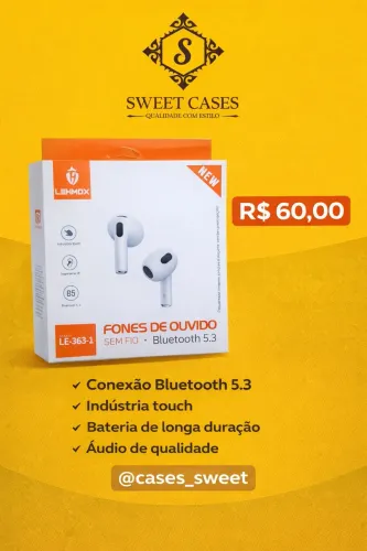 Fones de Ouvido Lehmox LE-363-1