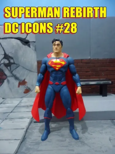DC Incons - Figura de 6 polegadas da Liga da Justiça (Superman)