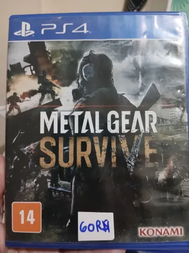 Metal Gear Survive jogo Ps4