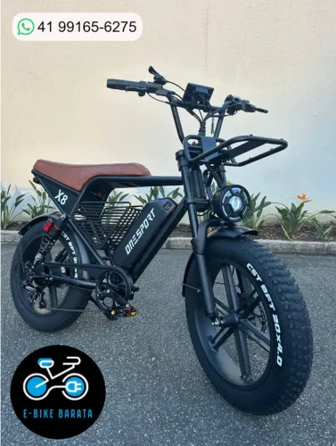 Bike Elétrica OneSport X8 - 1000w - 20Ah - 50km/h