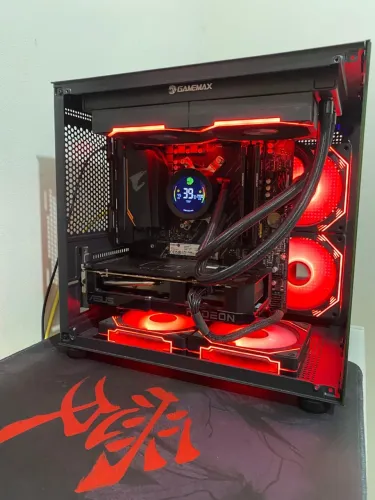 PC gamer completo + Monitor 180HZ - Setup Novo