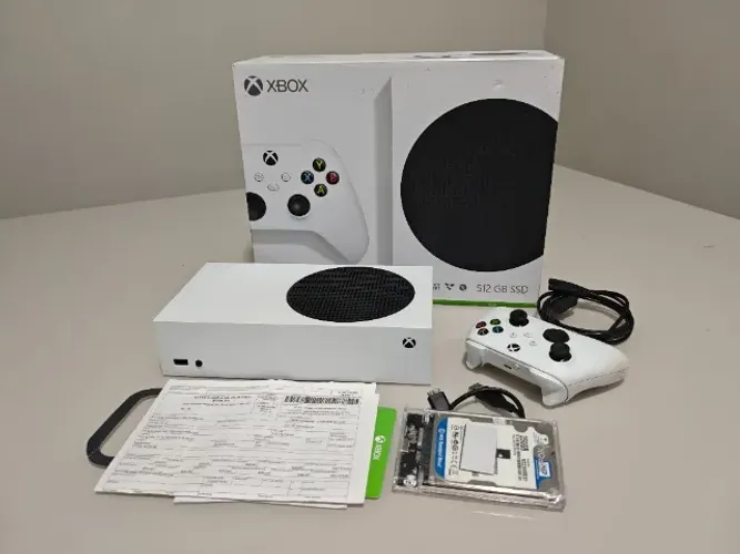 Xbox Series S + HD250GB + Nota fiscal de 2024