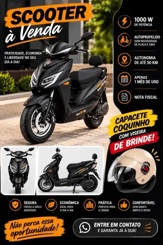 Scooter Eletrica AG08 1000w 2024