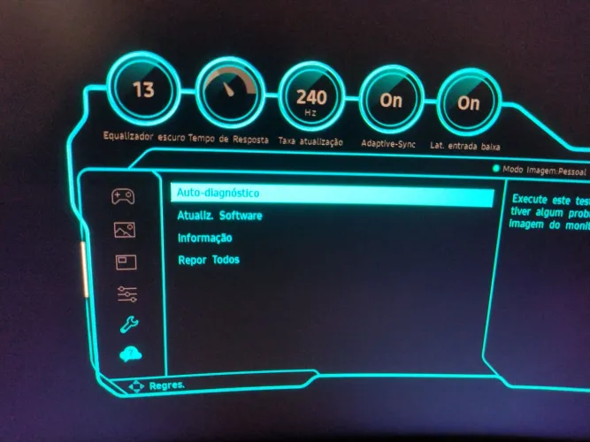 Monitor De Jogos Samsung Odyssey G7 C27g75tqs 27 Wqhd 240hz