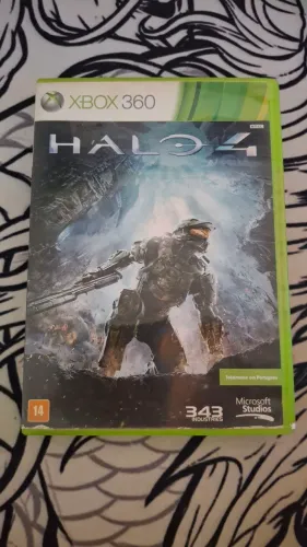 Halo 4 Xbox 360 original + capa + disco 2 ótimo estado (perfeito para colecionadores)