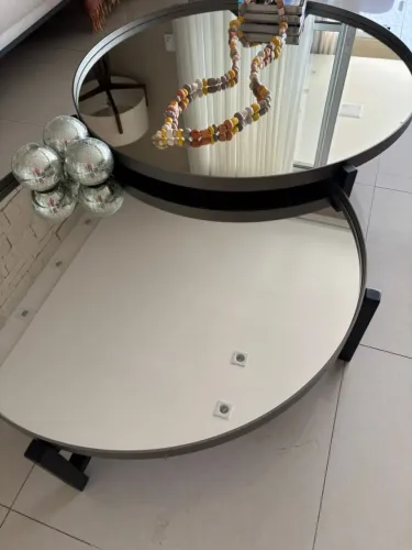 Conjunto de Mesas de Centro Redondas