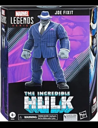 Marvel Legends Hulk cinza Joe tira teima hasbro