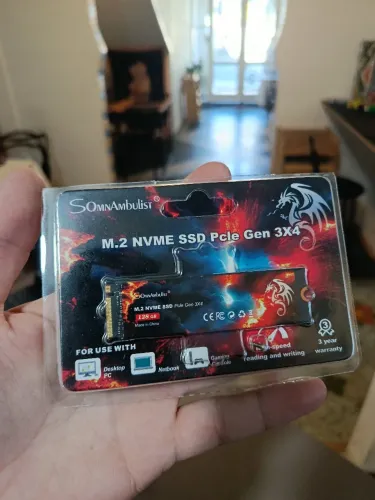 SSD m.2 gen3x4 128gb novo lacrado.
