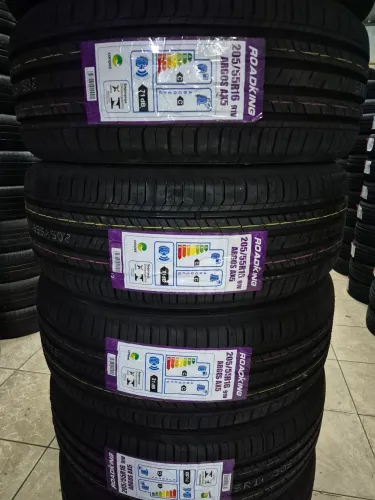 Promoção  pneus originais marca  Roadking  aro 205/55/16