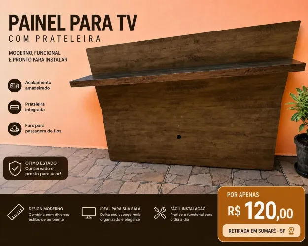 Painel tv
