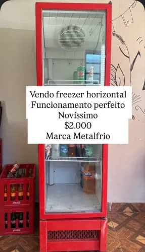 Freezer horizontal