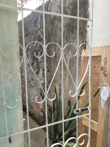 Portão  de ferro para residência 