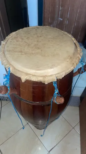 Atabaque de Birro - 90Cm - Ótimo Estado (Aceito Troca)