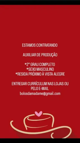 AUXILIAR DE PRODUÇÃO MASCULINO